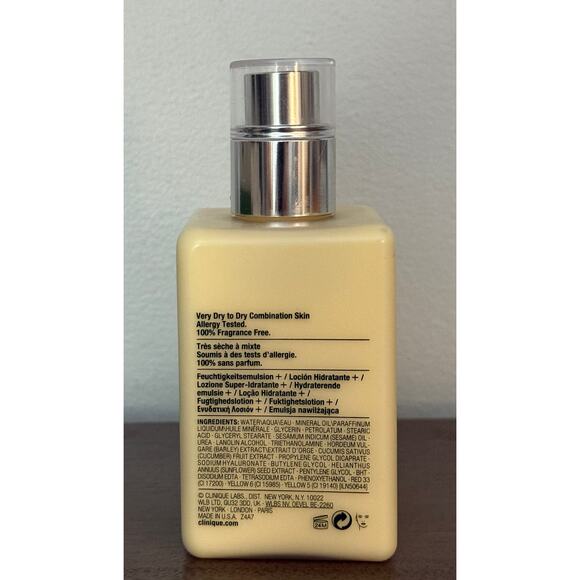 Clinique Jumbo Moisturizing Lotion+ 6.7oz – #1 Hydrating Face Cream Retail $49 - Picture 2 of 6